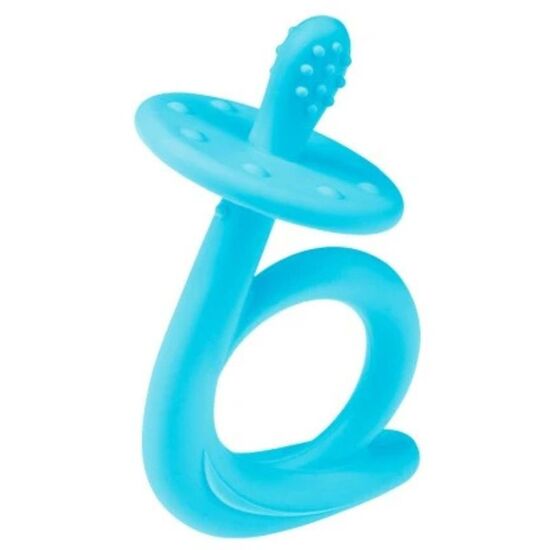 Прорезыватель силиконовый AKUKU A0114 Snail Blue, изображение 2