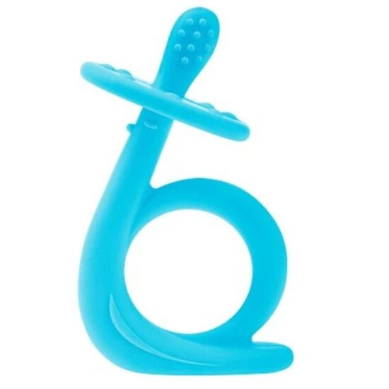 Прорезыватель силиконовый AKUKU A0114 Snail Blue, изображение 3
