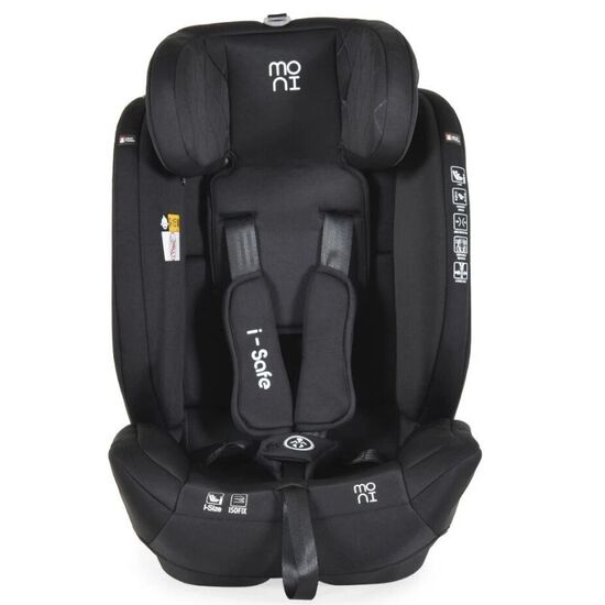 Автокресло MONI i-Size Isafe Black, 9–36 кг, изображение 3