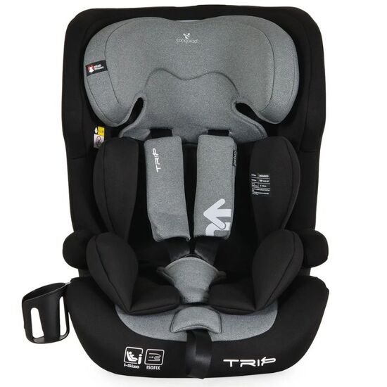 Scaun auto MONI i-Size Isofix Trip Intense Gray, 9-36 kg, 2 image