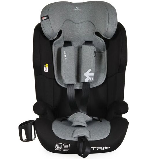 Scaun auto MONI i-Size Isofix Trip Intense Gray, 9-36 kg, 3 image