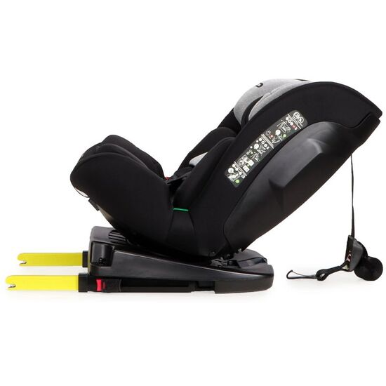Scaun auto MONI i-Size Isofix Vamos Stone Gray, 0-36 kg, 6 image