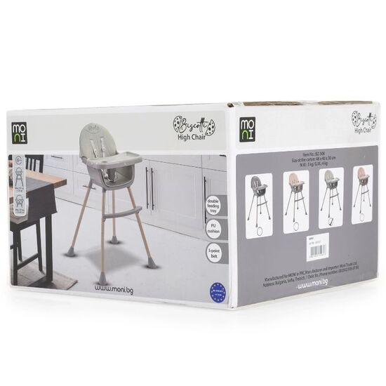 Scaun de masa MONI 2in1 Biscotti Grey, 9 image