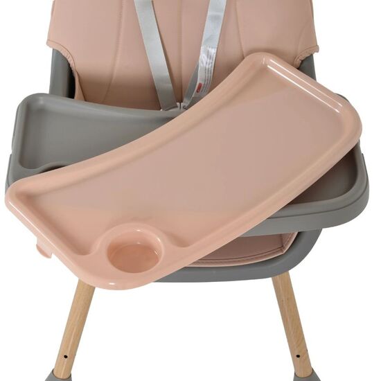 Scaun de masa MONI 2in1 Biscotti Pink, 8 image