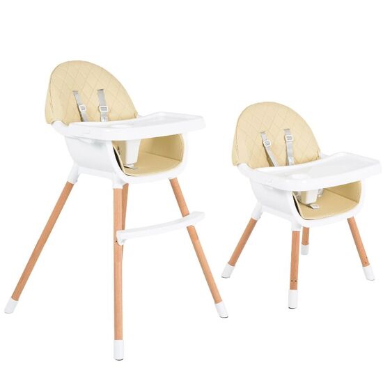 Scaun de masa MONI Gelato 2in1 Beige, 2 image