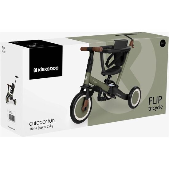 Велосипед трехколесный KIKKABOO 5в1 Flip Army Green, изображение 10