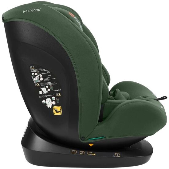 Scaun auto KIKKABOO i-Size i-Explore 2 Army Green, 0-36 kg, 7 image