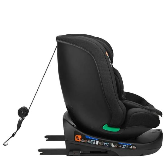 Scaun auto KIKKABOO i-Size Isofix i-Round Black, 0-36 kg, 5 image