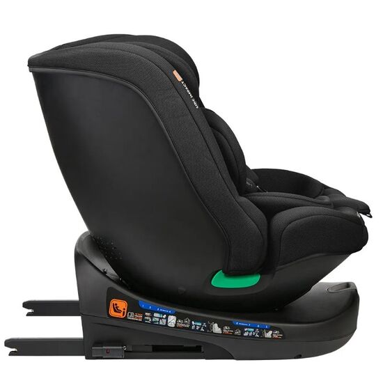 Scaun auto KIKKABOO i-Size Isofix i-Round Black, 0-36 kg, 7 image