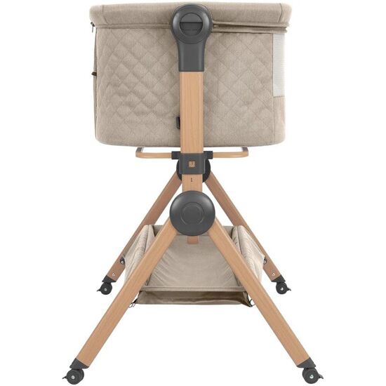 Patut co-sleeper + scaun de masa KIKKABOO Sleat Me Beige, 11 image