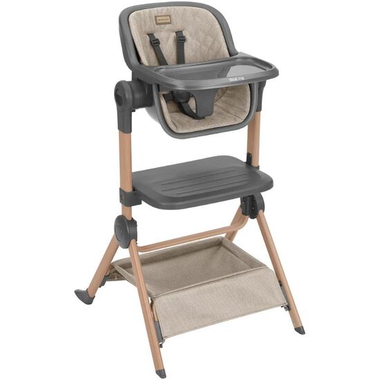Patut co-sleeper + scaun de masa KIKKABOO Sleat Me Beige, 13 image