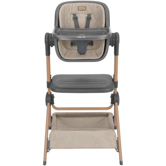 Patut co-sleeper + scaun de masa KIKKABOO Sleat Me Beige, 14 image