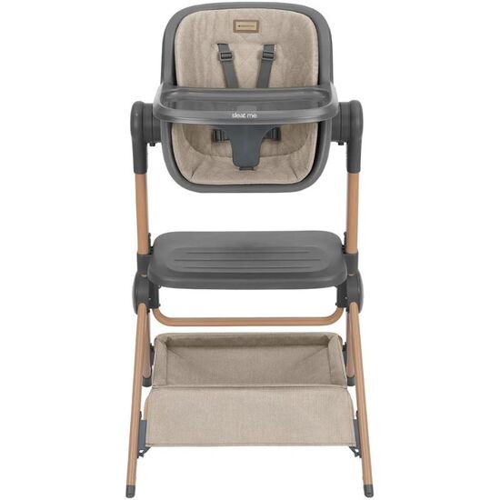 Patut co-sleeper + scaun de masa KIKKABOO Sleat Me Beige, 16 image
