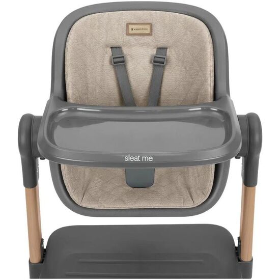 Patut co-sleeper + scaun de masa KIKKABOO Sleat Me Beige, 17 image