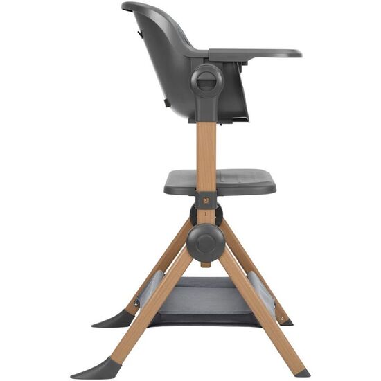 Patut co-sleeper + scaun de masa KIKKABOO Sleat Me Grey, 16 image