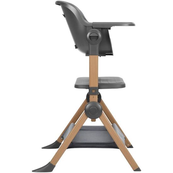 Patut co-sleeper + scaun de masa KIKKABOO Sleat Me Grey, 17 image