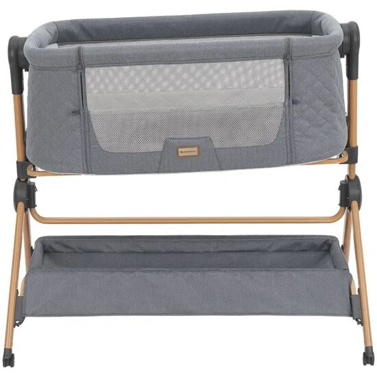 Patut co-sleeper + scaun de masa KIKKABOO Sleat Me Grey, 10 image