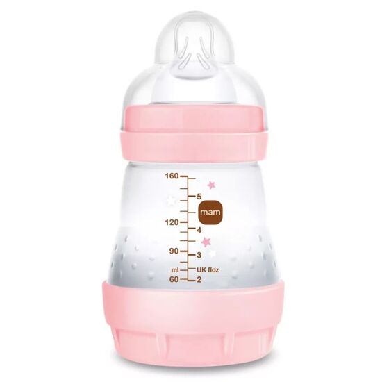 Biberon anticolici MAM Perfect Start Sealife Girl, 160 ml, 2 image