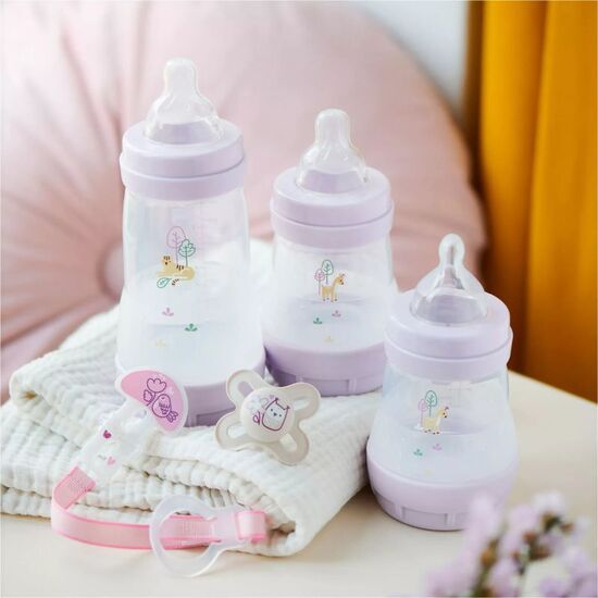 Biberon anticolici MAM Perfect Start Planet Love Boy, 320 ml, 4 image