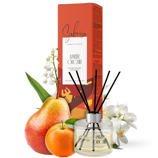Ароматический диффузор SABRISE Amber Orchid, 85 мл