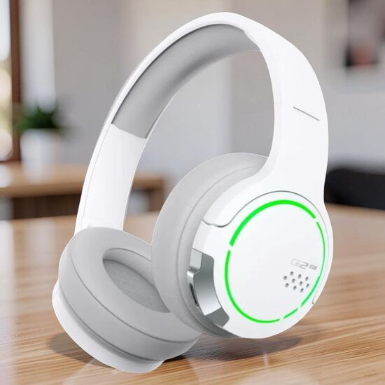 Наушники EDIFIER G2BT, Bluetooth, с микрофоном, белый