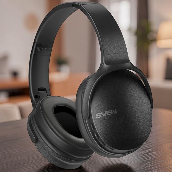 Наушники SVEN AP-B545MV, Bluetooth, микрофон, черный