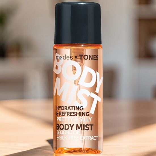 Spray pentru corp MADES Tones, pretty & silly, silk tree extract, 50 ml