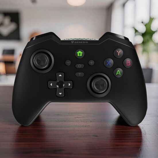 Consolă de jocuri GENESIS Mangan 400, Wireless, Negru