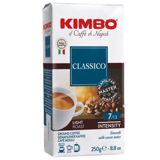 Cafea KIMBO CLASSICO, macinata, 250 g