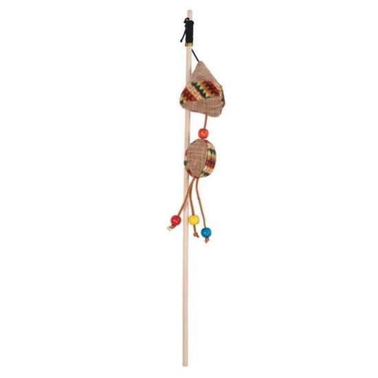 Jucarie teaser M-PETS Charmy Catnip Toy Cone, Cu iarba matei
