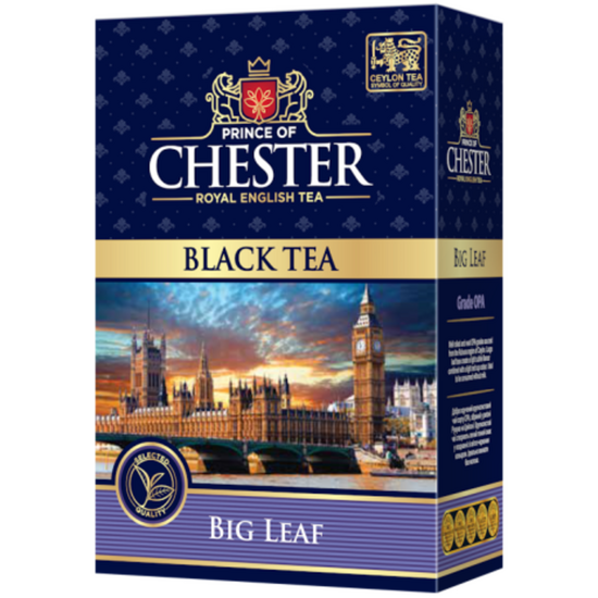 Чай Prince of CHESTER Big Leaf, 80 г