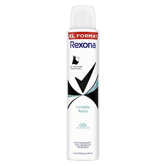 Спрей REXONA Invisible Aqua, 200 мл