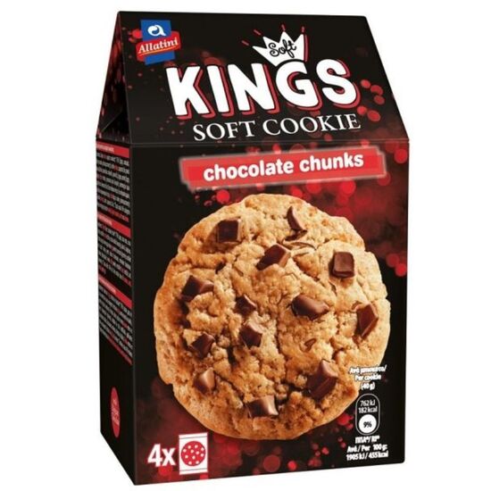 Печенье ALLATINI Soft Kings с кусочками шоколада, 160 г