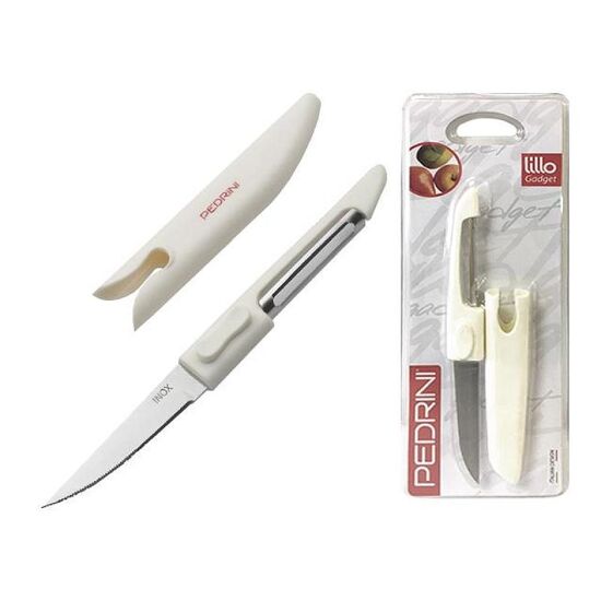 Cutit GADGET LILLO, Pentru curatarea legumelor, 2 in 1, 2 image