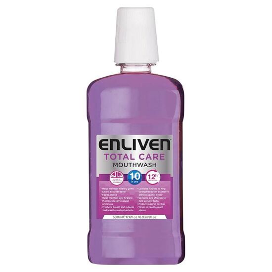 Apă de gură ENLIVEN Total Care, 500 ml
