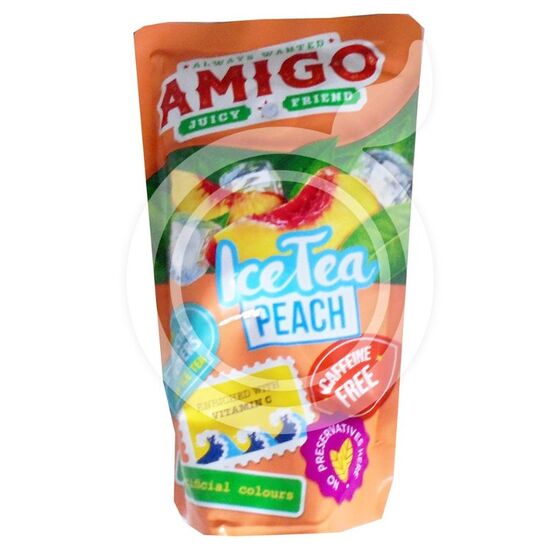 Ceai rece AMIGO piersic, 200 ml
