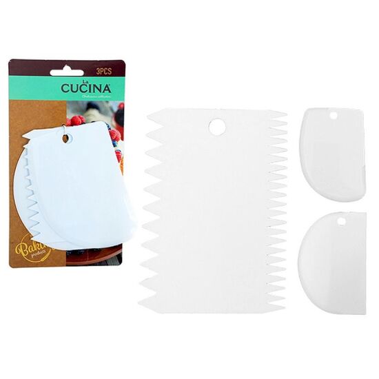 Set razuitoare de patiserie CUCINA, 3 buc, 12х8 cm