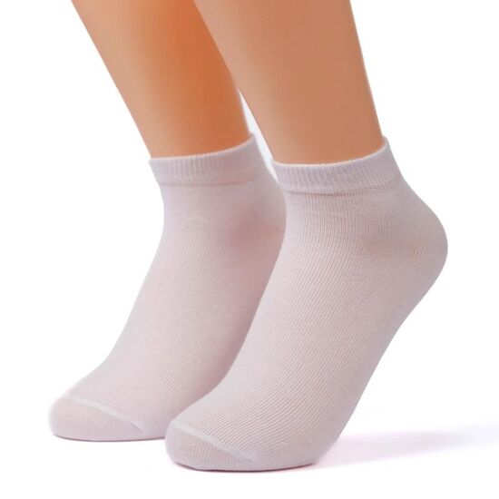 Sosete CRISTA TRICOT, Marimea 36-38, Inaltime 7 cm, Albe, 3 image