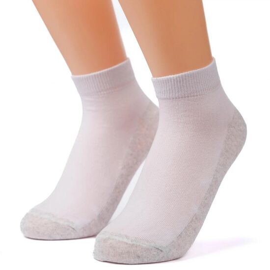 Носки CRISTA TRICOT, Размер 36-38, Белые/Серые, изображение 3