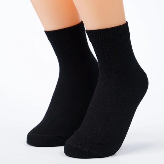 Sosete CRISTA TRICOT, Marimea 36-38, Inaltime 9 cm, Negre, 3 image