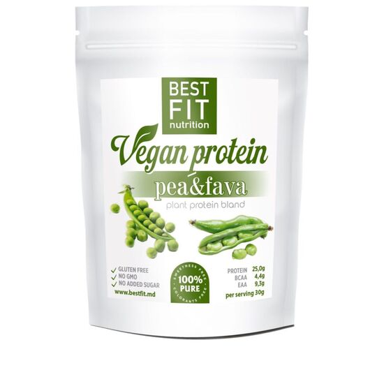 Веганский протеин Choco Vita, pea&fava, 480 г, изображение 2
