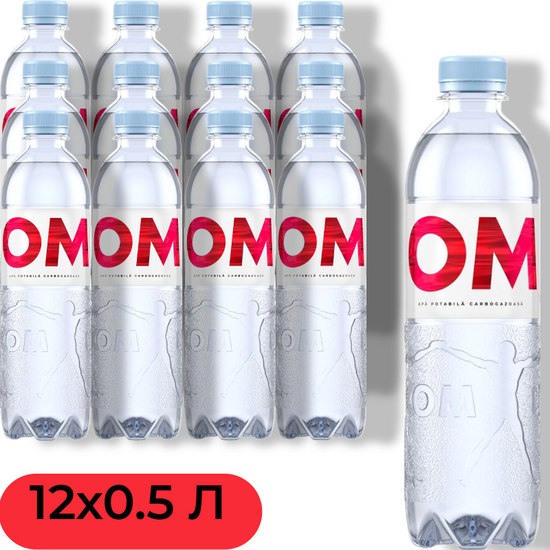 Набор OM, Газированная вода, 0.5 л, 12 шт