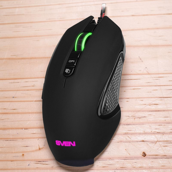 Mouse pentru gaming SVEN, RX-G955, Gaming Optical Mouse, Black