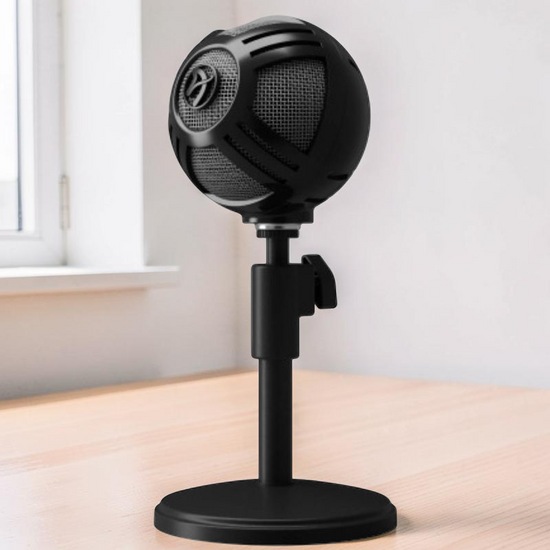 Микрофон AROZZI Sfera Pro USB Plug-and-play, черный