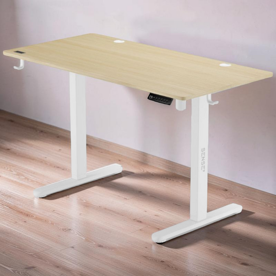 Письменный стол SENSE7 Nojo White Pine, 120 x 60 cм