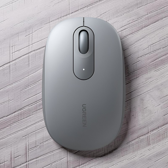 Mouse de gaming UGREEN Silent MU105, Moonlight Gray