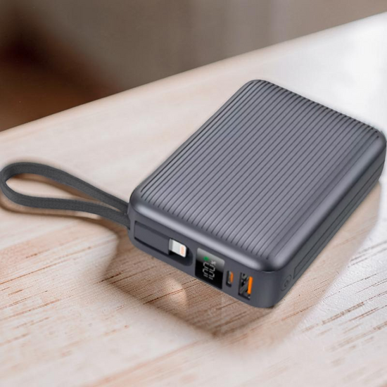 Power Bank Proove Moon Rock, 20000 mAh, 22.5W, Gray