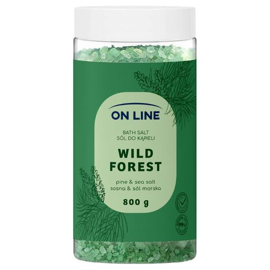 Sare de baie ON LINE VEGAN Vild Forest, 800 g