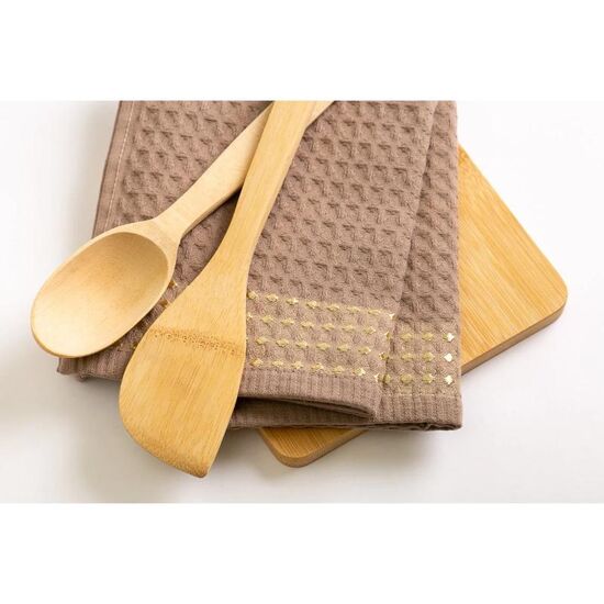 Полотенце BUMBACEL Waffle, 33х55 см, Кофейный