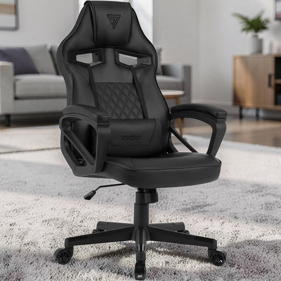 Scaun gaming SENSE7 Knight Black